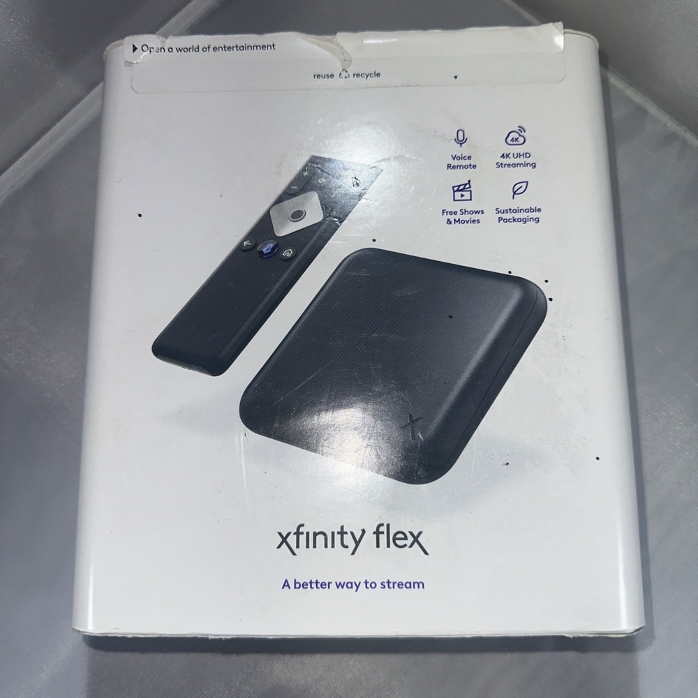 XFINITY Flex 4K UHD Streaming TV Box with Voice Remote New In Box